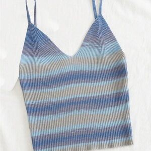 Blue Gradient Women's Top